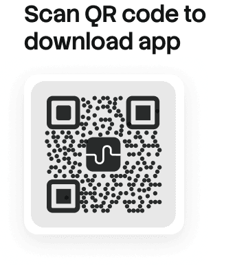 QR code to download the app